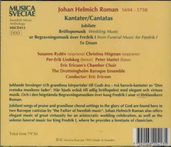 CD Eric Ericsons Kammarkör: Cantatas