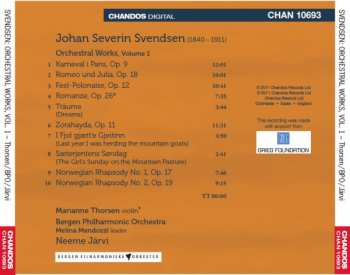 CD Marianne Thorsen: Orchestral Works Vol. 1