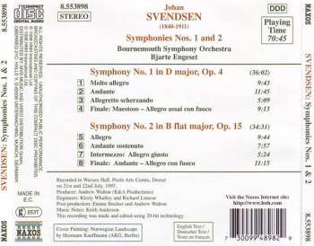 CD Bournemouth Symphony Orchestra: Symphonies Nos. 1 And 2