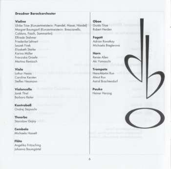 CD Georg Friedrich Händel: Gloria Dresdensis