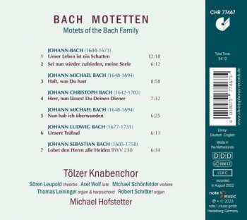 CD Johann Sebastian Bach: Bach Motetten
