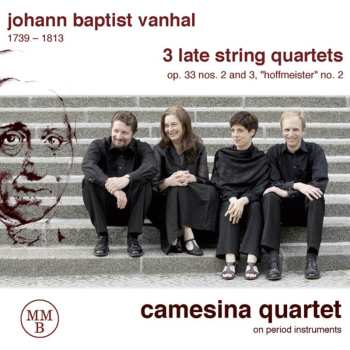 Album Johann Baptist Vanhal: 3 Späte Streichquartette