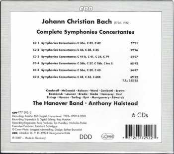 6CD/Dobozkészlet Johann Christian Bach: Complete Symphonies Concertantes