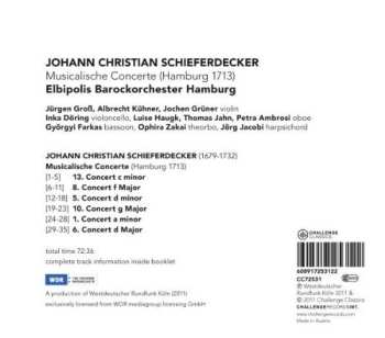 CD Elbipolis Barockorchester Hamburg: Musicalische Concerte (Hamburg 1713)