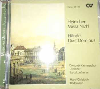 CD Georg Friedrich Händel:  Missa Nr.11, Dixit Dominus