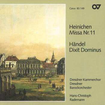 Album Georg Friedrich Händel:  Missa Nr.11, Dixit Dominus