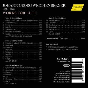 CD Joachim Held: Works For Lute
