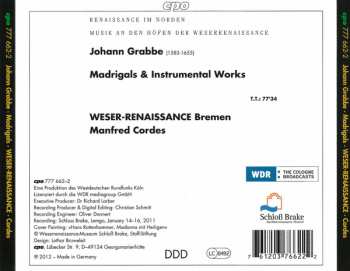 CD Manfred Cordes: Madrigals