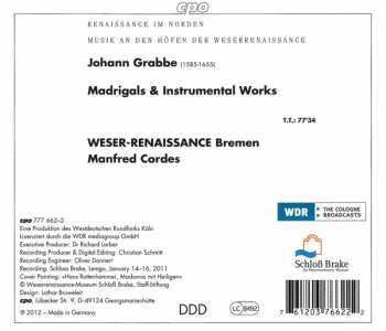 CD Manfred Cordes: Madrigals
