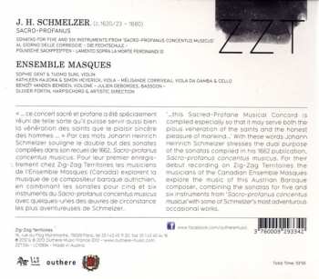 CD Johann Heinrich Schmelzer: Sacro-Profanus Sonatas