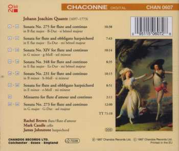 CD Johann Joachim Quantz: Flute Sonatas