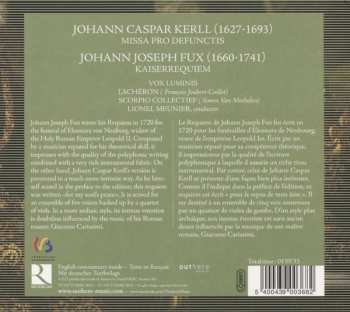 CD Johann Joseph Fux: Requiems