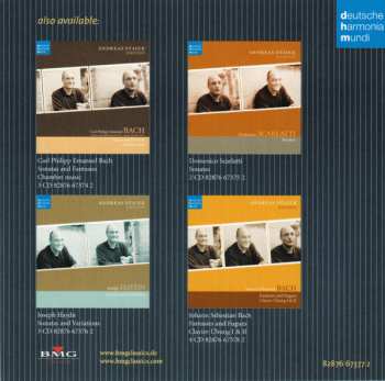 2CD/Dobozkészlet Andreas Staier: Sonatas (Fantasia And Fugue)