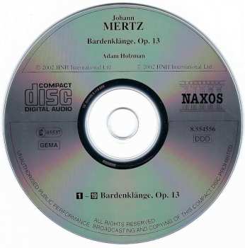 CD Kaspar Joseph Mertz: Bardenklänge Op. 13 (Bardic Sounds)