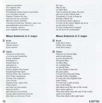 CD Johann Nepomuk Hummel: Missa Solemnis / Te Deum