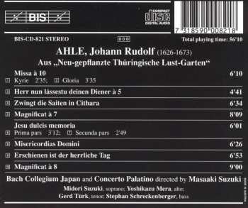 CD Concerto Palatino: "Neu-Gepflanzte Thüringinsche Lust-Garten"