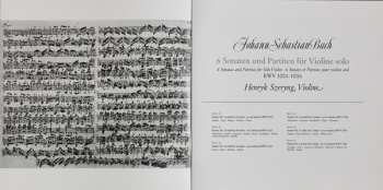 3LP/Dobozkészlet Johann Sebastian Bach: 6 Sonaten Und Partiten Für Violine Solo BWV 1001-1006 LTD | NUM