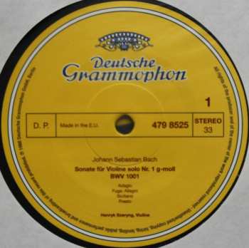 3LP/Dobozkészlet Johann Sebastian Bach: 6 Sonaten Und Partiten Für Violine Solo BWV 1001-1006 LTD | NUM