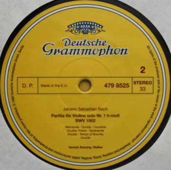 3LP/Dobozkészlet Johann Sebastian Bach: 6 Sonaten Und Partiten Für Violine Solo BWV 1001-1006 LTD | NUM