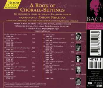 CD Johann Sebastian Bach: A Book Of Chorale-Settings For Johann Sebastian: Advent And Christmas