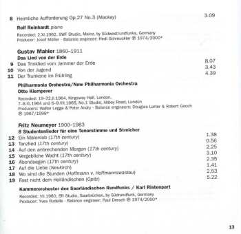 6CD/Dobozkészlet Johann Sebastian Bach: A Poet Among Tenors LTD