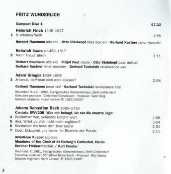 6CD/Dobozkészlet Johann Sebastian Bach: A Poet Among Tenors LTD