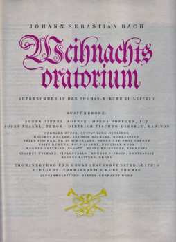 4LP/Dobozkészlet Johann Sebastian Bach: Weihnachtsoratorium
