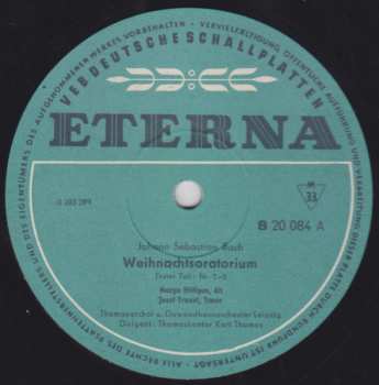 4LP/Dobozkészlet Johann Sebastian Bach: Weihnachtsoratorium