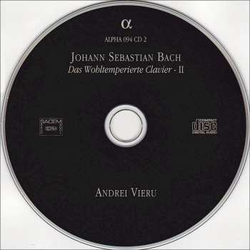 3CD Johann Sebastian Bach: Das Wohltemperierte Clavier - II