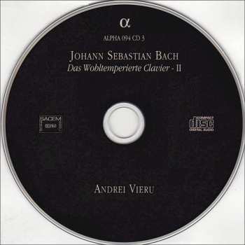 3CD Johann Sebastian Bach: Das Wohltemperierte Clavier - II