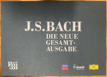 222CD/DVD/Dobozkészlet Johann Sebastian Bach: Bach 333 – The New Complete Edition LTD | NUM