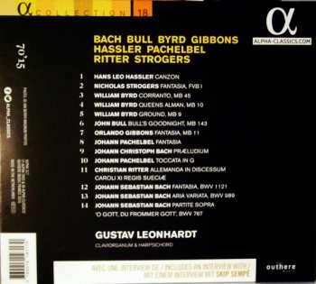 CD Johann Sebastian Bach: Bach Bull Byrd Gibbons Hassler Pachelbel Ritter Strogers