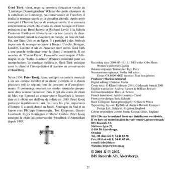 CD Johann Sebastian Bach: Cantatas 17: BWV 153 Schau, Lieber Gott, Wie Meine Feind - BWV 154 Mein Liebster Jesus Ist Verloren - BWV 73 Herr, Wie Du Willt, So Schick's Mit Mir - BWV 144 Nimm, Was Dein Ist, Und Gehe Hin - BWV 181 Leichtgesinnte Flattergeister
