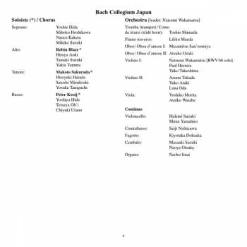 CD Johann Sebastian Bach: Cantatas 18: BWV 66 Erfreut Euch, Ihr Herzen - BWV 134 Ein Herz, Das Seinen Jesum Lebend Weiß - BWV 67 Halt Im Gedächtnis Jesum Christ