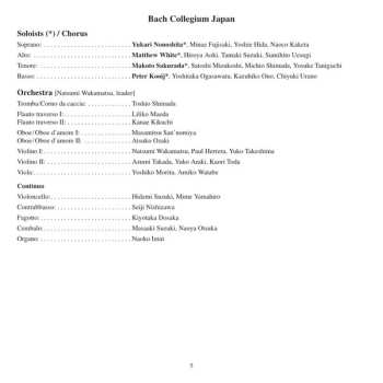 CD Johann Sebastian Bach: Cantatas 23 : BWV 10 Meine Seel Erhebt Den Herren - BWV 93 Wer Nur Den Lieben Läßt Walten - BWV 107 Was Willst Du Dich Betrüben - BWV 178 Wo Gott Der Herr Nicht Bei Uns Hält