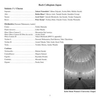 CD Johann Sebastian Bach: Cantatas 24 : BWV 8 Liebster Gott, Wenn Werd Ich Sterben - BWV 33 Allein Zu Dir, Herr Jesu Christ - BWV 113 Herr Jesu Christ, Du Höchstes Gut
