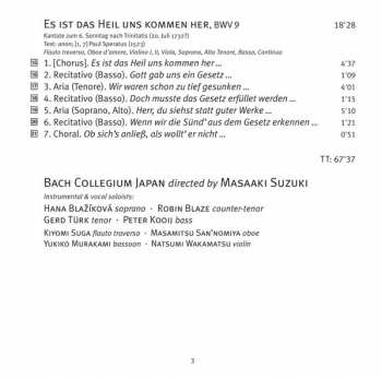 SACD Johann Sebastian Bach: Cantatas 53: ►9 ►97 ►177 (Ich Ruf Zu Dir, Herr Jesu Christ)