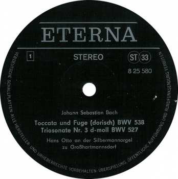 LP Johann Sebastian Bach: Bachs Orgelwerke Auf Silbermannorgeln  2