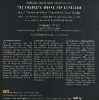 4CD/Dobozkészlet Johann Sebastian Bach: The Complete Works For Keyboard 2: Towards The North