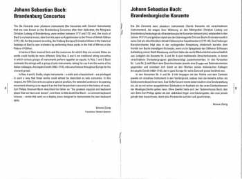 DVD Johann Sebastian Bach: Brandenburg Concertos