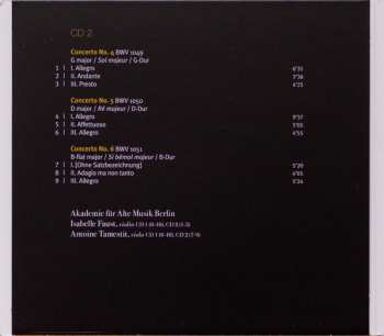 2CD Johann Sebastian Bach: Brandenburg Concertos