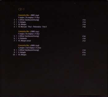 2CD Johann Sebastian Bach: Brandenburg Concertos