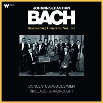 2LP Johann Sebastian Bach: Brandenburg Concertos Nos. 1-6