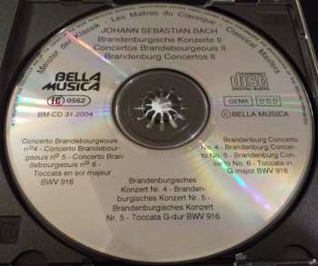 CD Johann Sebastian Bach: Brandenburgische Konzerte 4-6
