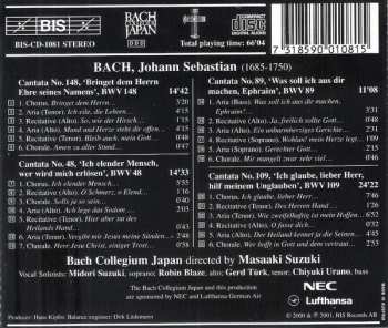 CD Johann Sebastian Bach: Cantatas 14 : BWV 48 Ich Elender Mensch - BWV 89 Was Soll Ich Dir Machen - BWV 109 Ich Glaube, Lieber Herr - BWV 148 Bringet Dem Herrn
