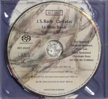 SACD Johann Sebastian Bach: Cantatas BWV 186 - 168 - 134 - 54 ›Widerstehe Doch Der Sünde‹