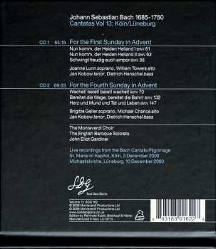 2CD Johann Sebastian Bach: Cantatas Vol. 13: Köln / Lüneburg