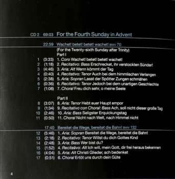 2CD Johann Sebastian Bach: Cantatas Vol. 13: Köln / Lüneburg