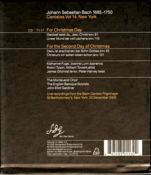 CD Johann Sebastian Bach: Cantatas Vol. 14: New York