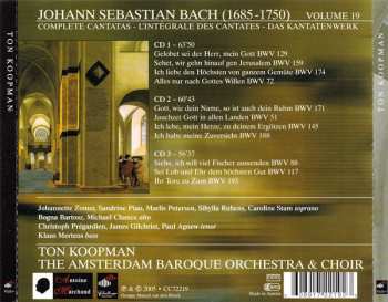 3CD Johann Sebastian Bach: Cantatas Vol. 19